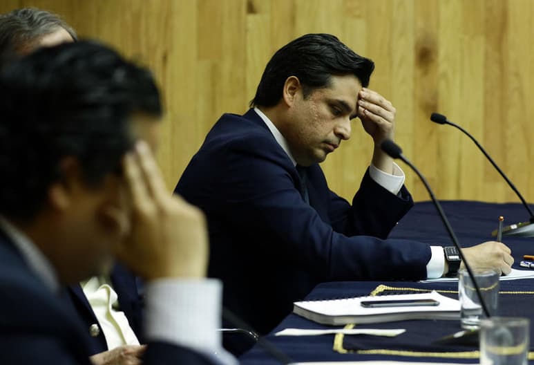 Zoé Robledo, quien esta mañana fue nombrado por el presidente Andrés Manuel López Obrador como nuevo titular del IMSS, llegó a Palacio Nacional para reunirse con el titular del Ejecutivo. (ARCHIVO)