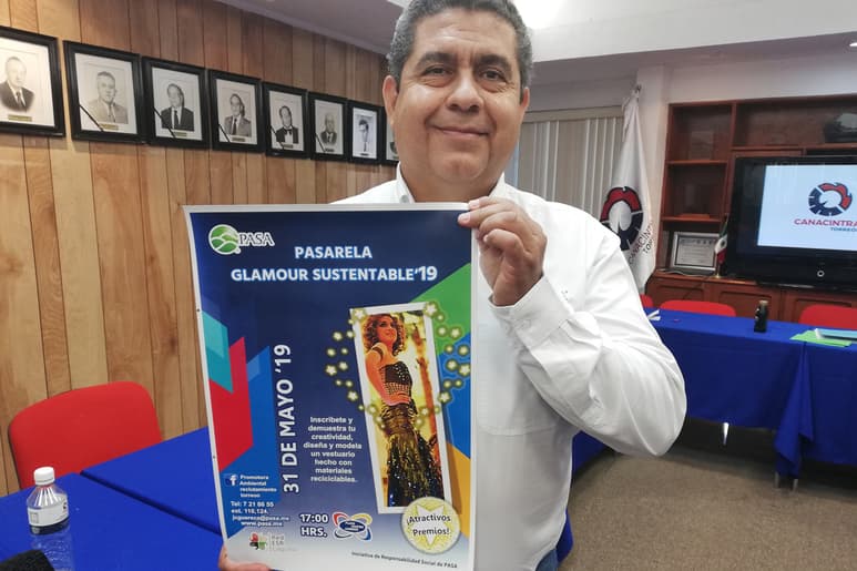 Invitan a jóvenes estudiantes a participar en el concurso Glamour Sustentable que realizará PASA este 31 de mayo por la tarde. (VIRGINIA HERNÁNDEZ)