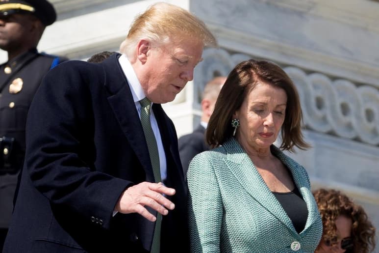 Las diferencias se agravaron luego de que Trump abandonara abruptamente una reunión con los demócratas. (ARCHIVO)