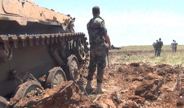 Las fuerzas leales al presidente sirio, Bachar al Asad, tomaron hoy el control de Kafr Nabuda, una localidad de importancia estratégica en el noroeste de Siria, en combates que dejaron decenas de muertos. (ARCHIVO)