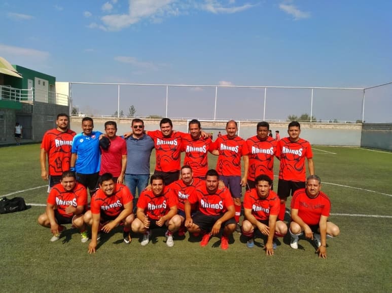 Los Rhinos mostraron mucha unidad sobre el terreno de juego y con base en el trabajo en equipo consiguieron el título de Copa.