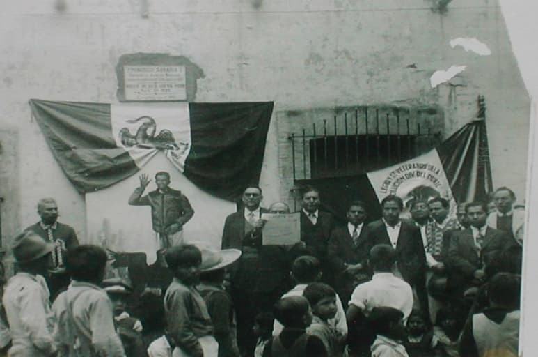 'Por la grandeza de mi Patria Triunfaré' LXXX Aniversario de la muerte de Sarabia
