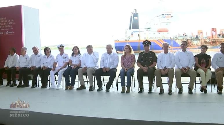 El presidente Andrés Manuel López Obrador arranca hoy domingo los trabajos para la construcción de la nueva refinería en Dos Bocas, la cual será construida por el gobierno mexicano. (ESPECIAL)