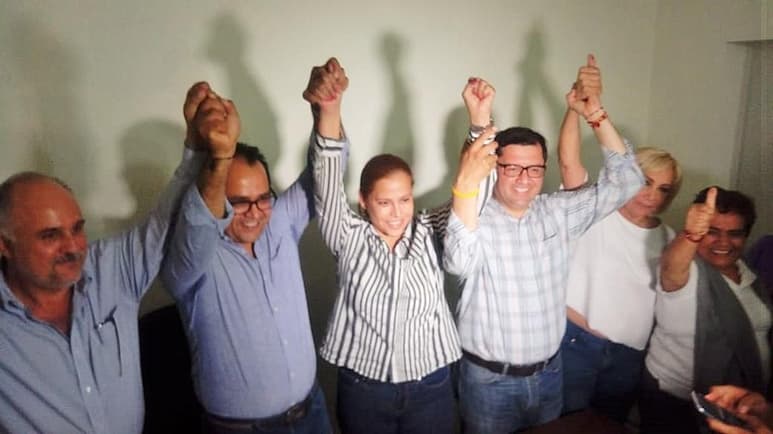 Se declaró ganadora de la contienda electoral por mil 600 votos sobre el PRI. (EL SIGLO DE TORREÓN)