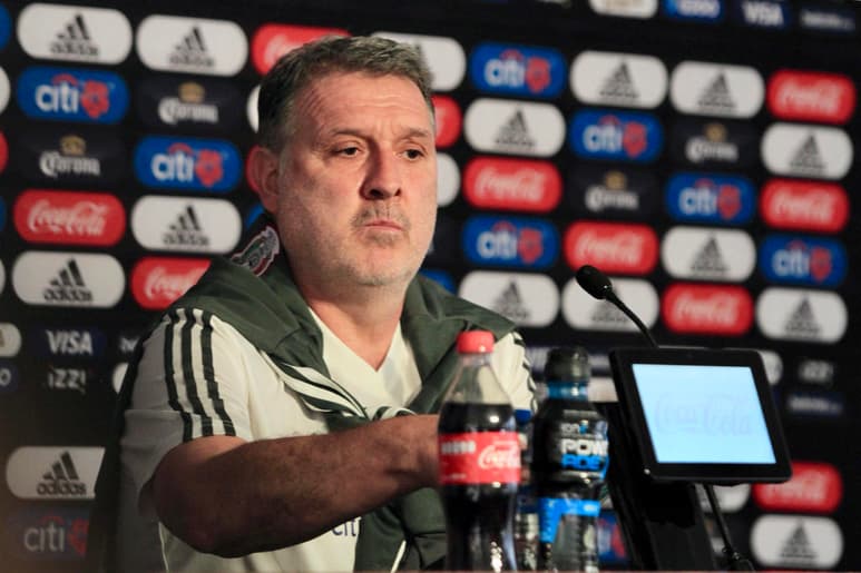 Martino tendrá su primera prueba en un torneo oficial con la Selección mexicana en la Copa Oro. (EFE)