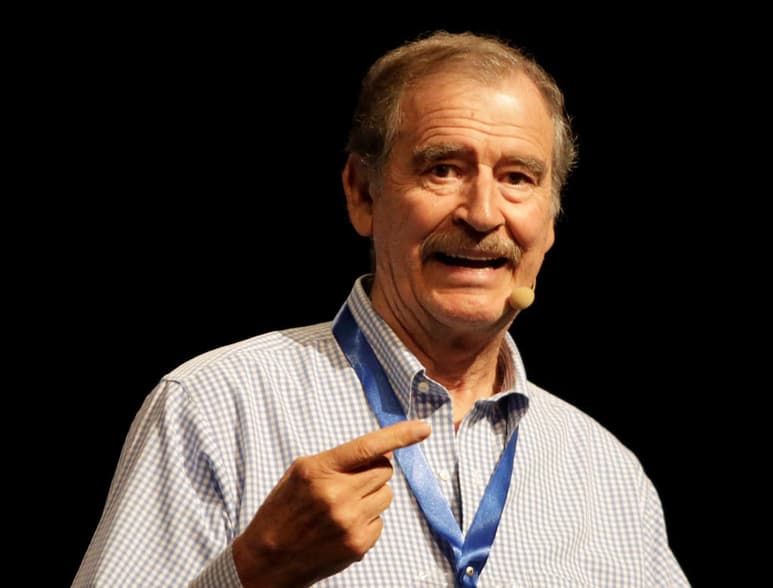 El expresidente Vicente Fox le reclamó al actual mandatario, Andrés Manuel López Obrador, que no acuda a la cumbre G-20, que se realizará en Osaka, Japón, el 28 y 29 de junio. (ARCHIVO)