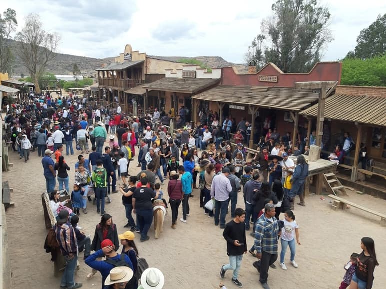 En la actualidad, el Paseo del Viejo Oeste se encuentra como al 20 por ciento en relación con el proyecto que se tiene contemplado. (EL SIGLO DE TORREÓN)
