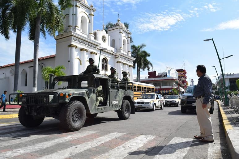 Los elementos de la GN y agentes del INM establecieron volantas en varios puntos de la carretera Panamericana y la federal 201 que va de Frontera Comalapa a Huixtla, al litoral chiapaneco. (ARCHIVO)