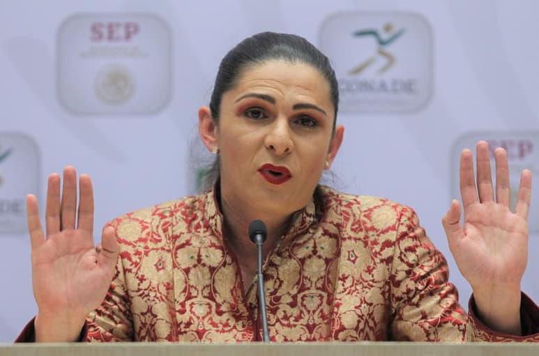 Ana Guevara, salió al paso sobre los señalamientos de corrupción en el organismo que preside y que también pusieron en entredicho su jornada laboral. (ARCHIVO)