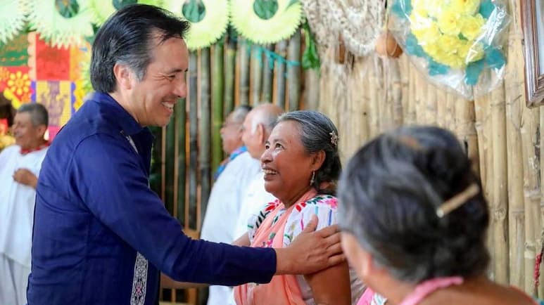 La Contralora General del estado de Veracruz, Leslie Mónica Garibo Puga, exoneró al gobernador Cuitlahuac García Jiménez de las acusaciones de nepotismo. (TWITTER)