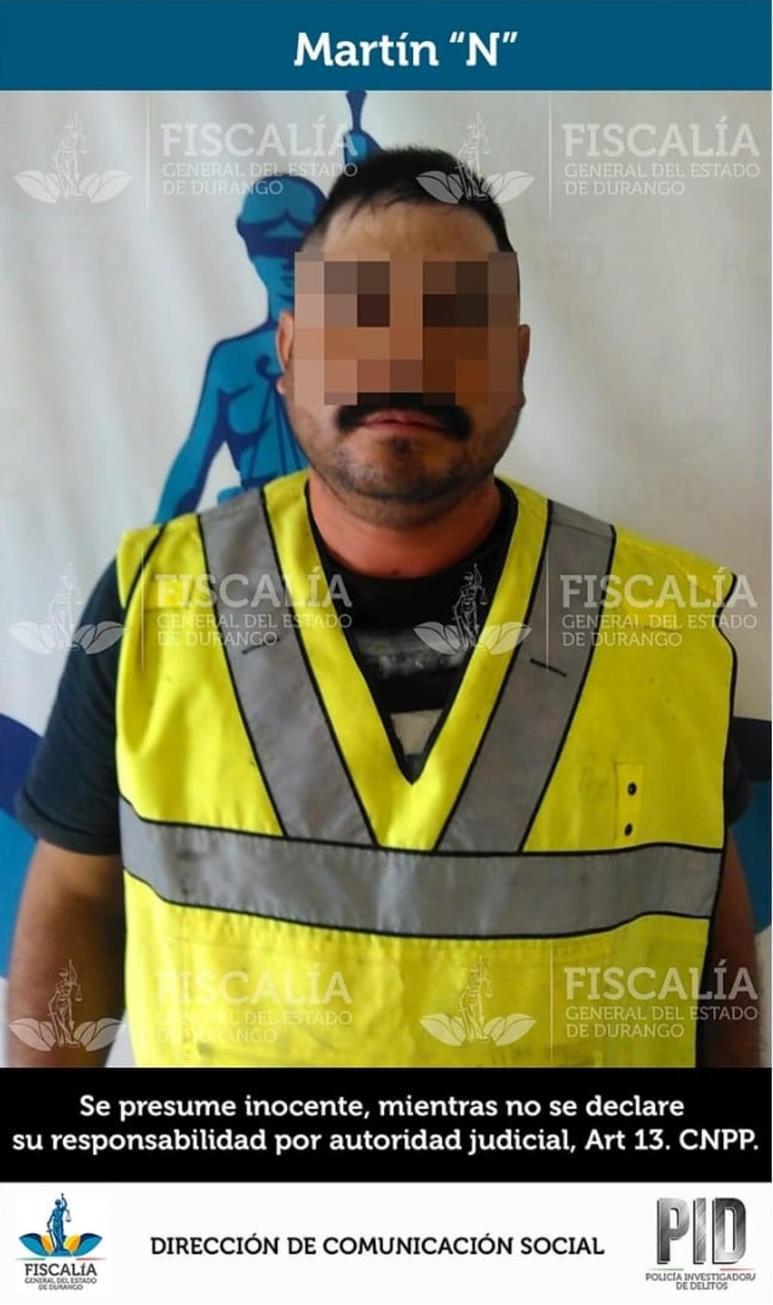 El individuo fue trasladado a la ciudad de Durango capital y posteriormente fue internado en el Centro de Reinserción Social Número 1, desde donde enfrentará el proceso legal en su contra. (ESPECIAL)