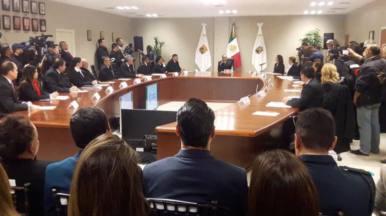 Sebastián Guerra Ávila, tesorero Municipal, presentó la información a los movimientos financieros del mes, donde detalló que en mayo percibieron ingresos totales por un total de 74 millones 610 mil pesos. (ARCHIVO)
