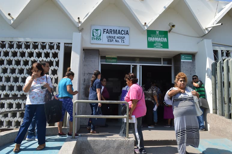 Continúan quejas de los derechohabientes del IMSS por la falta de medicamentos que necesitan para mejorar su calidad de vida. (DIANA GONZÁLEZ)