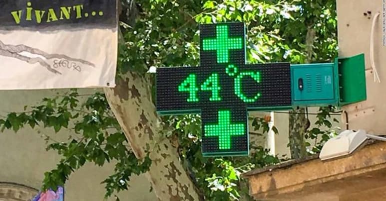 La ola de calor se registró la semana pasada en Europa; ahora los niveles de ozono superan límite máximo permitido por OMS. (AGENCIAS)