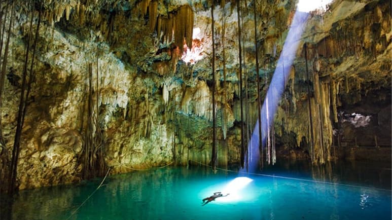 El Cenote de los sacrificios.