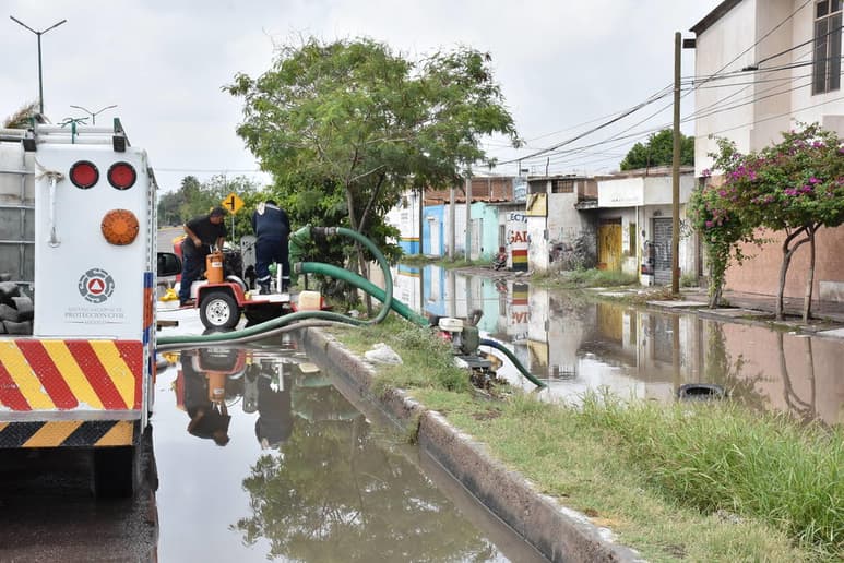 Activan Alerta Amarilla en Gómez Palacio, ante el inicio de la temporada de lluvias en la Comarca Lagunera. (FABIOLA P. CANEDO/EL SIGLO DE TORREÓN)