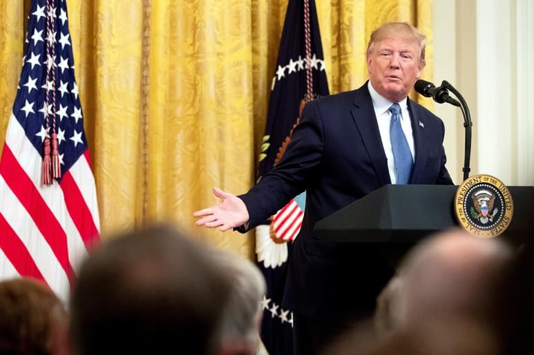Donald Trump hizo mención del T-Mec para referirse a la lucha del cambio climático. (ARCHIVO)