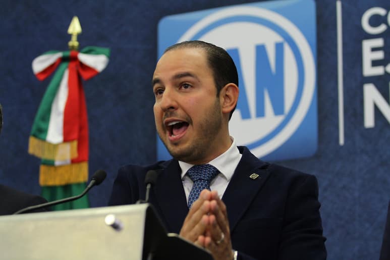 El objetivo, abundó el líder nacional panista, Marko Cortés Mendoza, es llegar a 2021 con el mayor número de liderazgos capacitados con diplomados regionales para gerentes de campaña, cursos modelo a toda la militancia y preparación de equipos jurídicos estatales. (ARCHIVO)