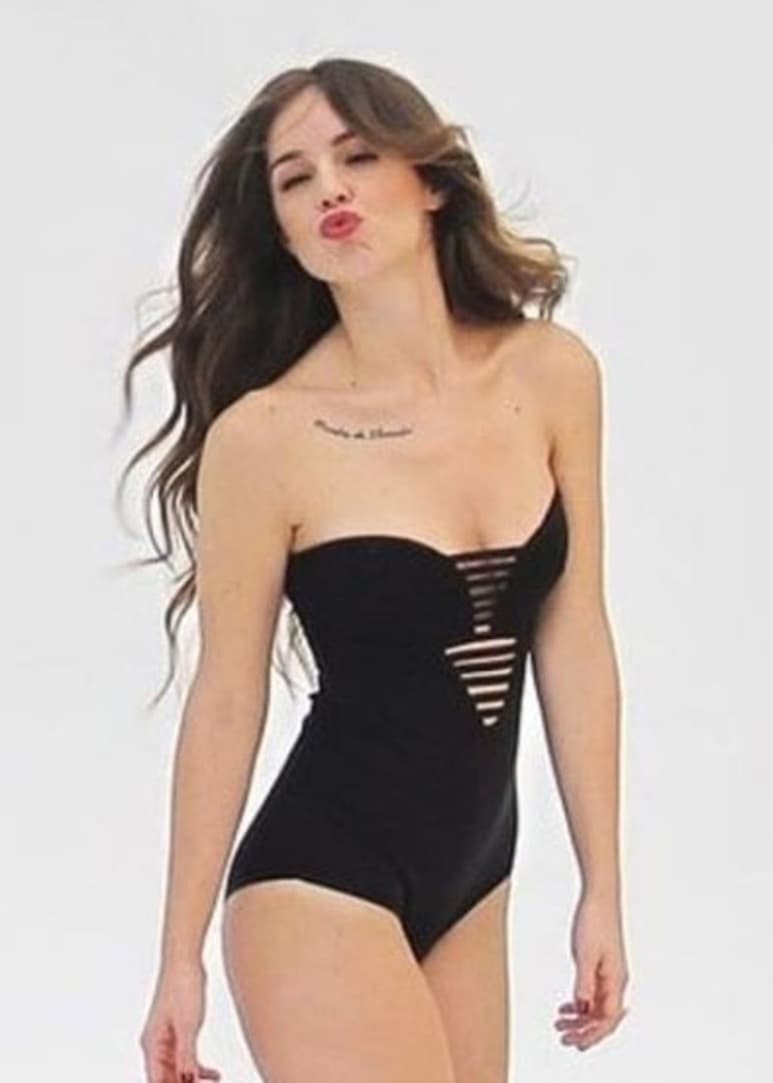 Impacta. La foto de Camila causó sensación en redes.