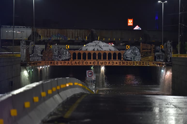 Las lluvias en Gómez Palacio fueron consideradas normales, lo que la excluye de alguna afectación. (EL SIGLO DE TORREÓN)