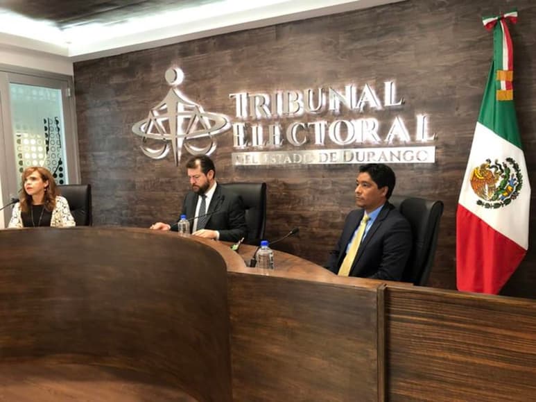 El magistrado presidente del TEED, Javier Mier Mier, dijo que ha sido un proceso con un aumento considerable de impugnaciones. (TWITTER)