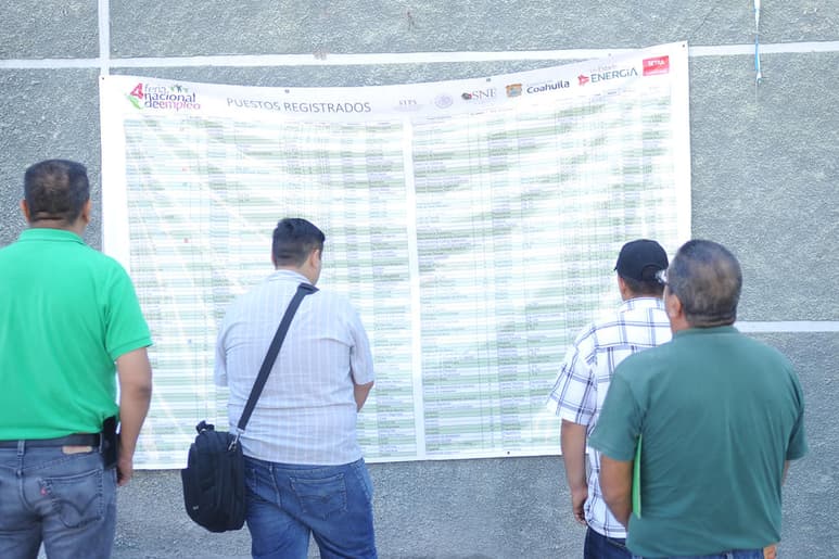De acuerdo a datos del Inegi, se registró en junio una Tasa de Desocupación (TD) de 3.5 por ciento de la Población Económicamente Activa en México. (ARCHIVO)
