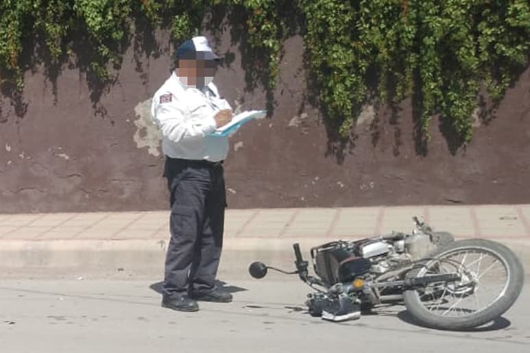 Exponen que el agente asistente a este accidente no actuó de manera transparente.