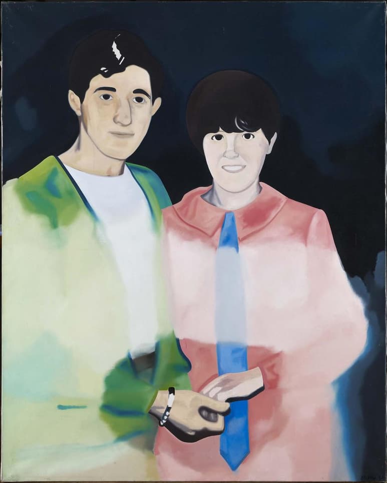 Arroyo retrata al joven minero Jean Pierre Antinori, que falleció junto a dieciséis compañeros en la explosión de la mina de la localidad francesa de Fouquières-lès-Lens, ocurrida el 6 de febrero de 1970. (MUSEO REINA SOFÍA)