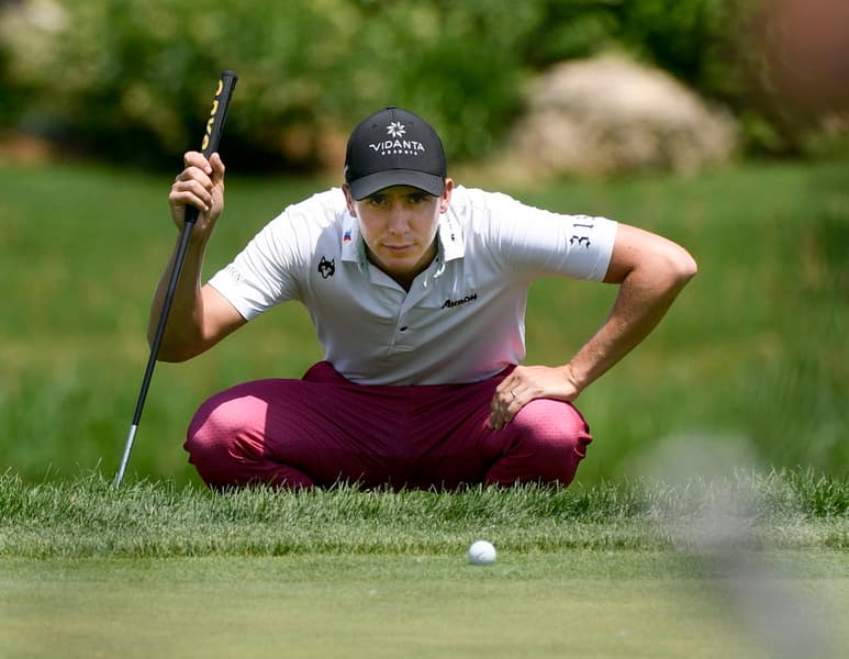 El golfista mexicano Carlos Ortiz firmó una tarjeta de 64 golpes en la segunda ronda del torneo de Wyndham.