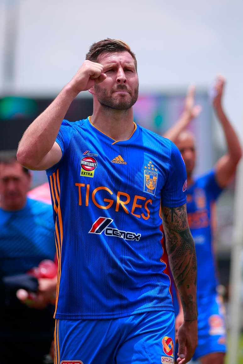 André-pierre Gignac marcó el único gol del encuentro entre Pumas y Tigres. (ARCHIVO)