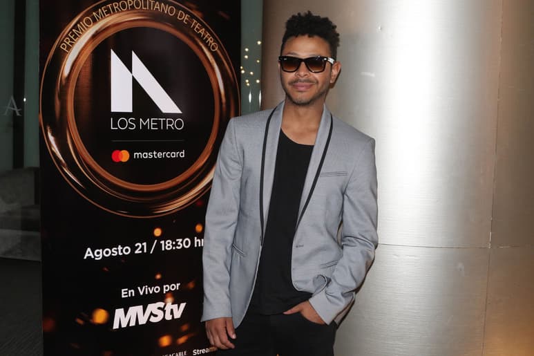 Premios de teatro. El actor y cantante está nominado en la categoría de Mejor actuación masculina de reparto en un musical .