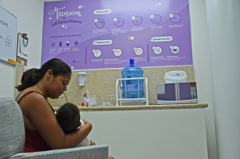 La lactancia materna promueve una mejor salud tanto para las madres como para los niños. (DIANA GONZÁLEZ)