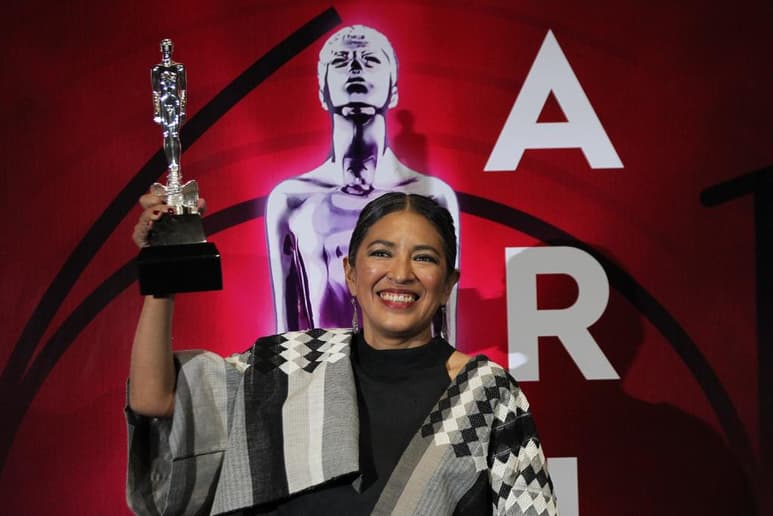 Premiada. La cineasta oaxaqueña fue acreedora al Ariel por su cortometraje Arcángel. (EFE / Mario Guzmán)