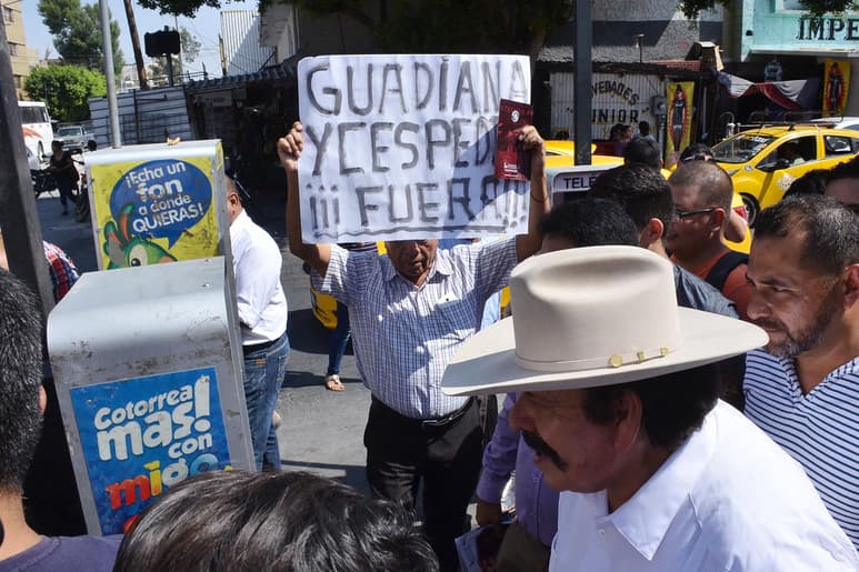 Manifestó su rechazo a las acciones que ha realizado en la entidad. (EL SIGLO DE TORREÓN)