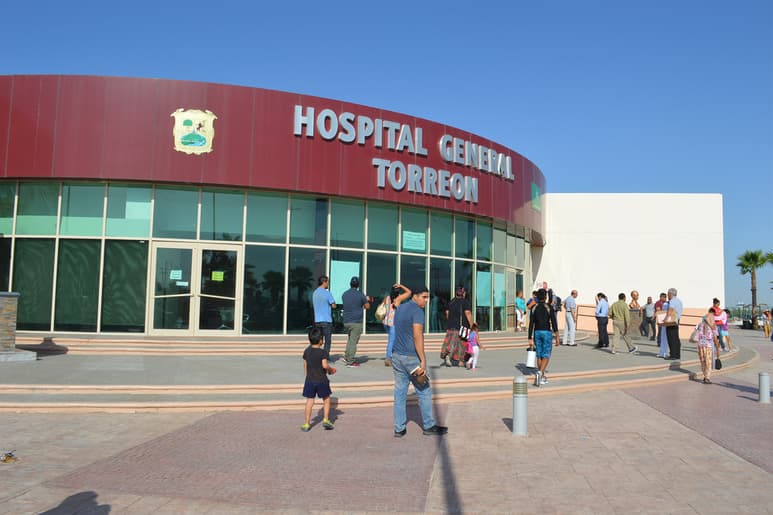 La persona fue trasladada al Hospital General de la ciudad.