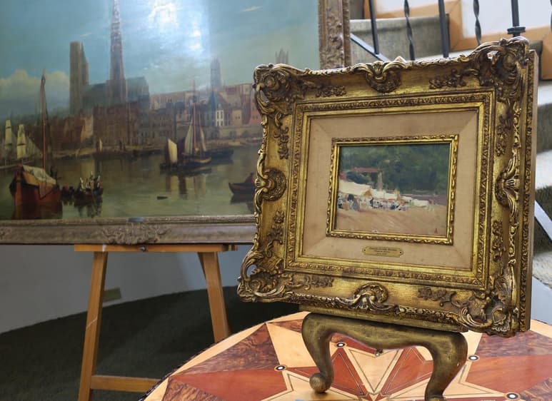 La pintura hace parte de la producción que el artista (1863-1923) realizó cuando ya se había consolidado a nivel mundial. (EFE)