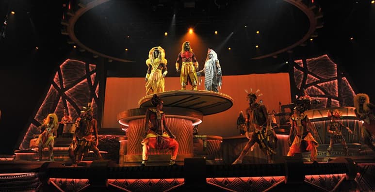En el musical se representarán las canciones originales de El Rey León, como “El ciclo sin fin” y “Yo quisiera ya ser el rey”. (FOTOGRAFÍAS: DISNEYLAND PARÍS)
