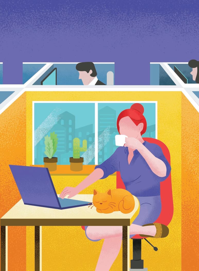 Una solución para mejorar la calidad de vida de los trabajadores del país es el home office o teletrabajo. (AGENCIAS)