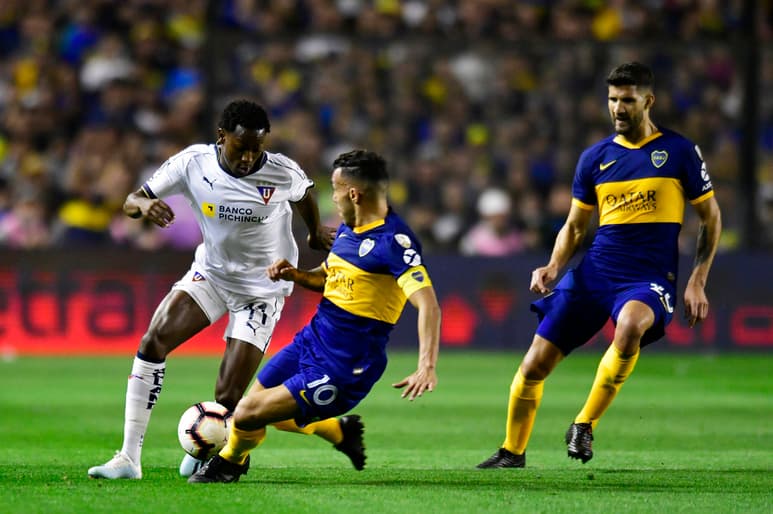 Tras empatar en casa a cero goles con la Liga de Quito, Boca Juniors avanzó a las semifinales de la Copa Libertadores. (JAM MEDIA)