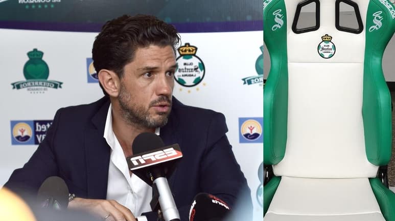 Alejandro Irarragorri reveló la imagen de las nuevas butacas que serán colocadas en el Estadio Corona. (ESPECIAL)