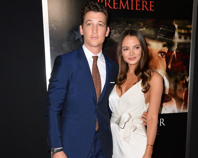 Se casan. Miles Teller y Keleigh Sperry. (ESPECIAL)