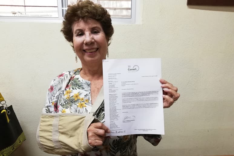 Otorga Cemefi acreditación a Projulab gracias a cumplir los requisitos de institucionalidad, transparencia y ayuda social. ([Projulab)