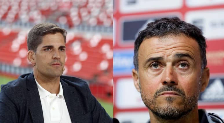 El seleccionador español accedió al cargo tras la renuncia de Luis Enrique. (ARCHIVO)