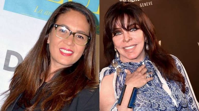 No la suelta. La conductora no se quedó callada luego de que la actriz negara romance y le pidiera no hacer más tonterías. (ESPECIAL)