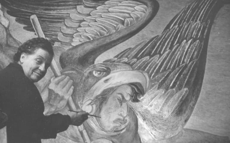 El trabajo de Aurora Reyes muestra la historia de la cultura mexicana y auxilia a proteger la memoria de su origen. (CORTESÍA)