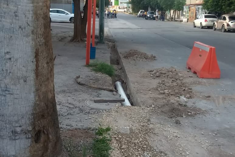 Los denunciantes piden a las autoridades correspondientes concluir los trabajos. (EL SIGLO DE TORREÓN)