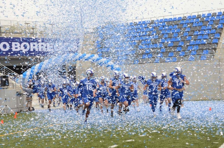 Los Borregos Monterrey reciben en su nuevo inmueble a los lanudos de Toluca, en la reedición de la final de la campaña del 2018. (CONADEIP) 