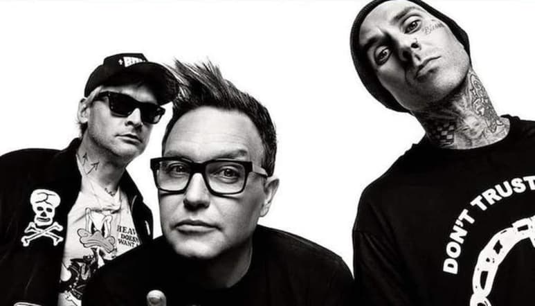 El popular trío noventero de pop-punk californiano Blink-182 anunció hoy el lanzamiento de su novena producción discográfica titulado Nine, que marca su regreso tras tres años de ausencia. (TWITTER)