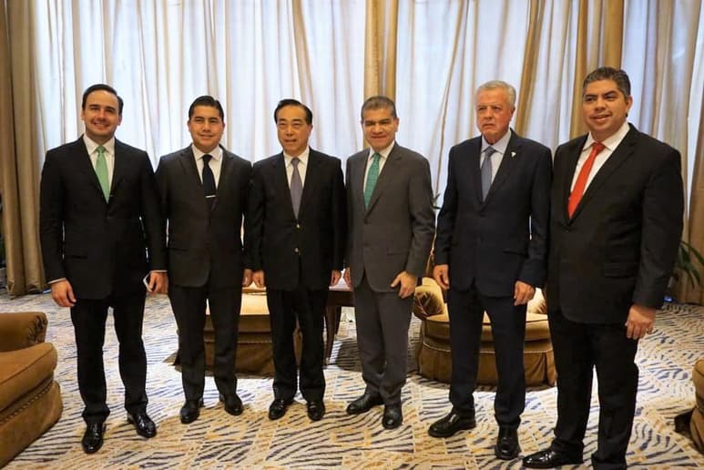 El gobernador de Coahuila fue acompañado en esta misión comercial por los alcaldes de Saltillo, Torreón, Monclova, Nueva Rosita, así como miembros del gobierno coahuilense y la iniciativa privada. (EL SIGLO COAHUILA)
