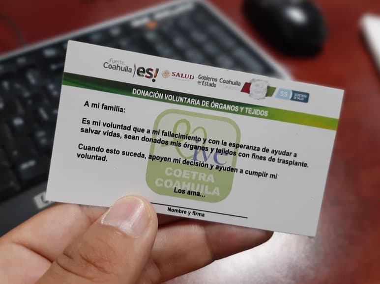 En Coahuila la lista de espera es de 3 mil 200 pacientes y solo obtuvimos 13 donaciones en el año 2018. (DIANA GONZÁLEZ)